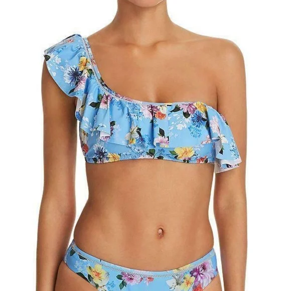 NWT $88 NANETTE LEPORE SMALL MONACO TEASE TOP NO PADDING - Picture 4 of 7